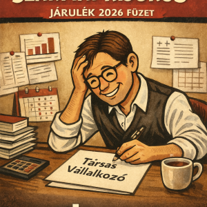 5932 Szakmai Kisokos - Járulék 2026 Füzet ELŐRENDELÉS