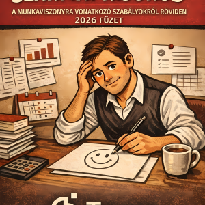 munkaviszony Szakmai Kisokos - A munkaviszonyra vonatkozó szabályokról röviden 2026 Füzet ELŐRENDELÉS