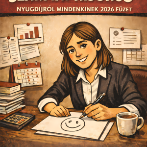 nyugdijrol Szakmai kisokos - Nyugdíjról mindenkinek 2026 Füzet ELŐRENDELÉS